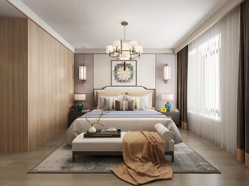 方林装饰新中式风格家装案例 方林装饰新中式风格家装案例